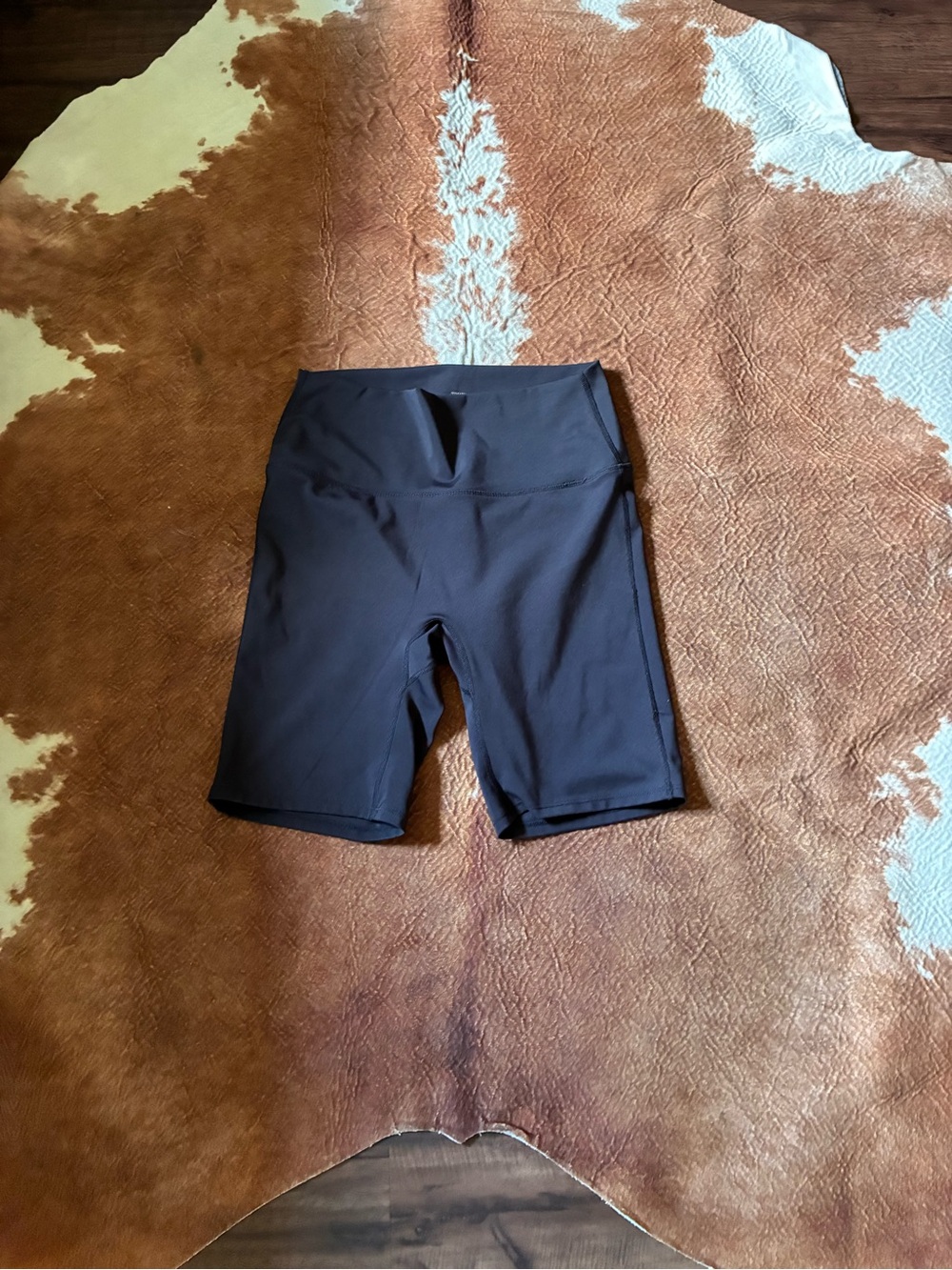 Women's Black Bike Shorts Athletic Apparel Zenana
size large